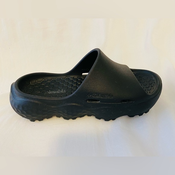 Columbia Black Comfort Slides, Thrive Revive Men, Unisex, Men 5.5, Women 7 - Picture 4 of 7